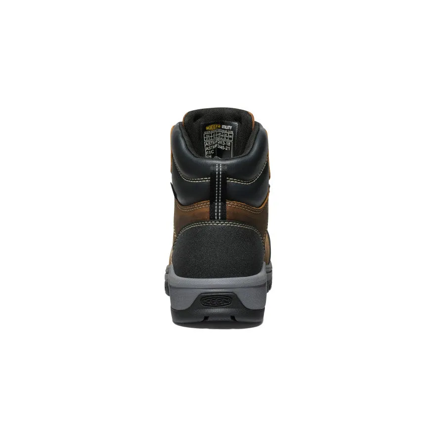 Women's Evanston 6" Waterproof Boot (Carbon Toe)  |  Bison/Black KEEN
