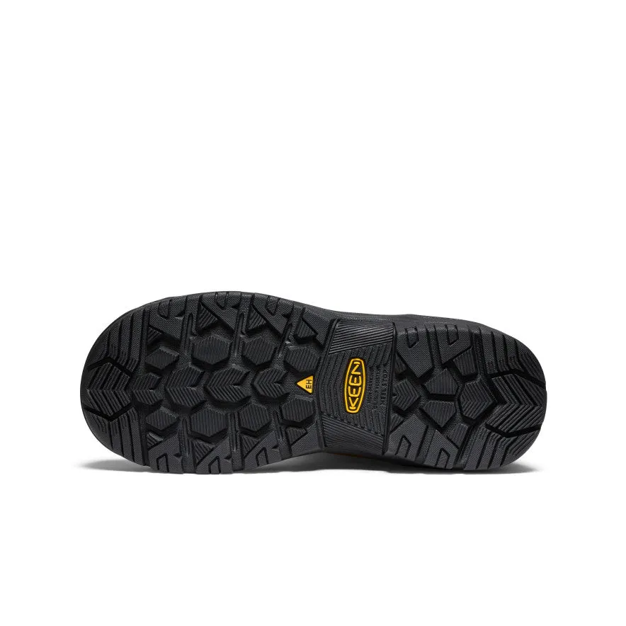 Women's Evanston Pull-On Waterproof Boot (Carbon Toe)  |  Bison/Black KEEN