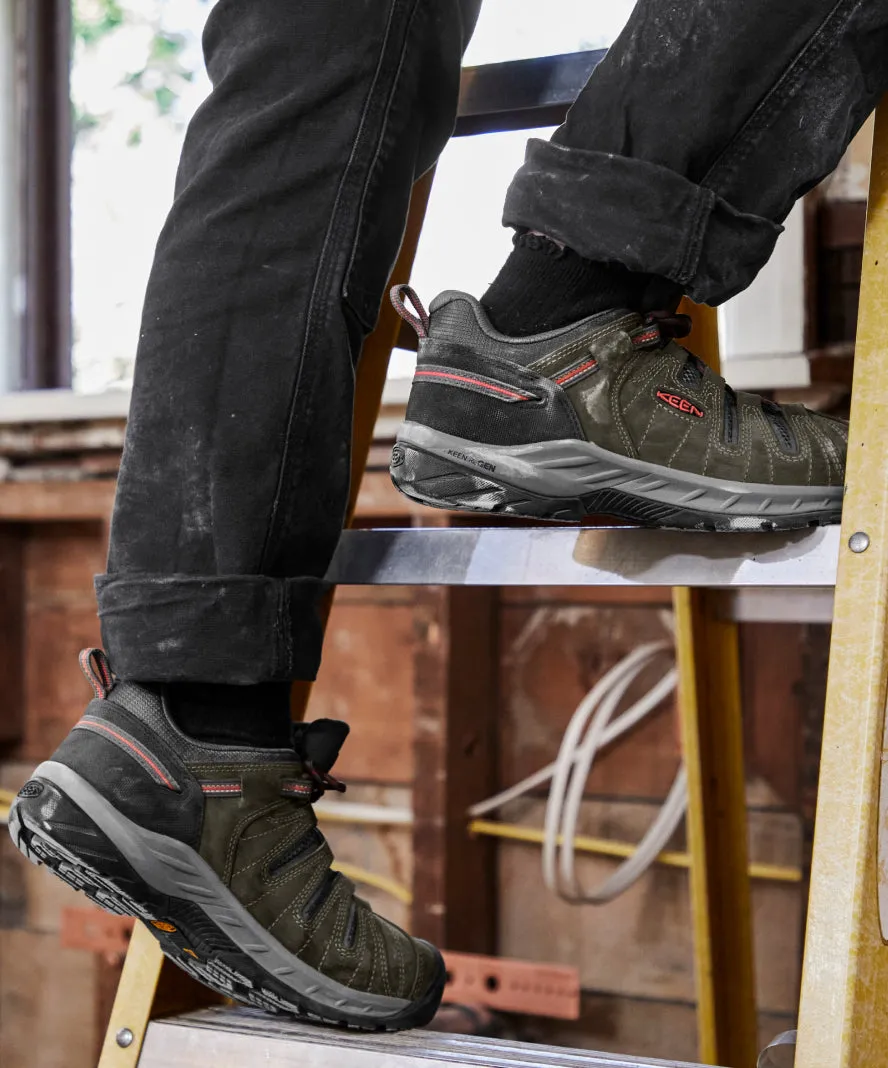 Women's Flint II (Steel Toe)  |  Magnet/Rose KEEN