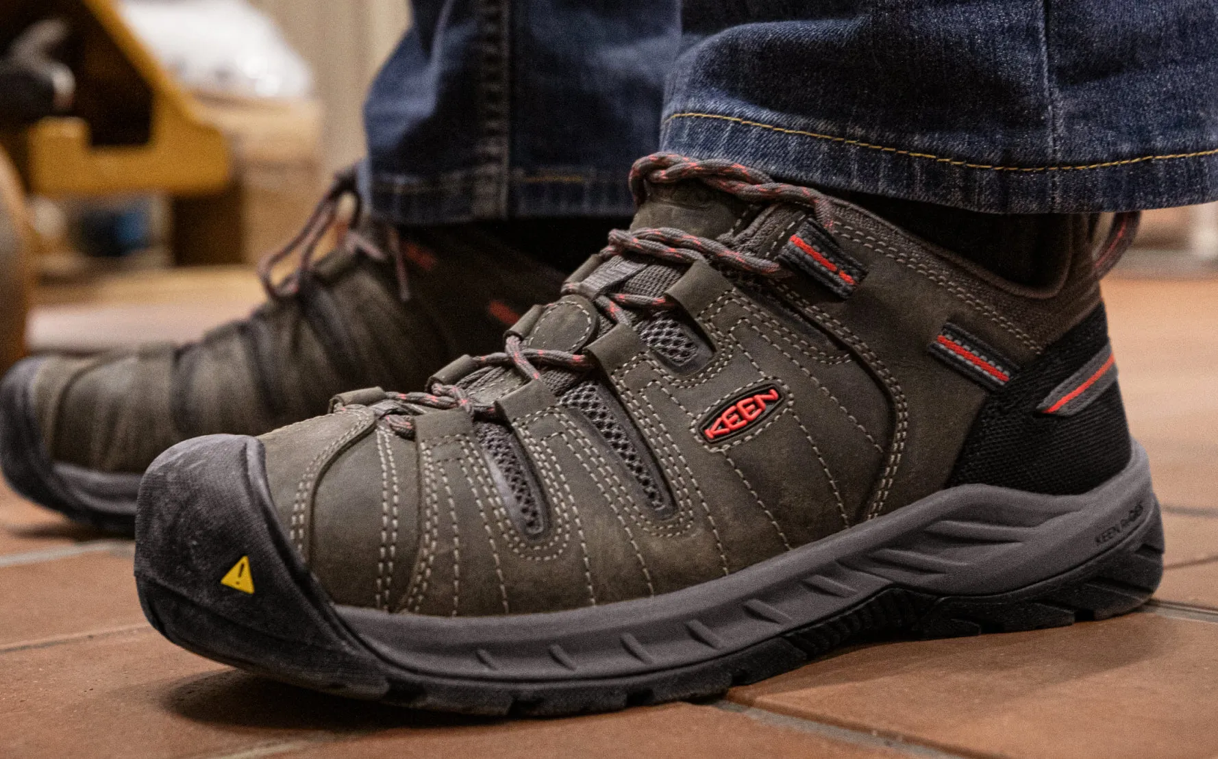 Women's Flint II (Steel Toe)  |  Magnet/Rose KEEN
