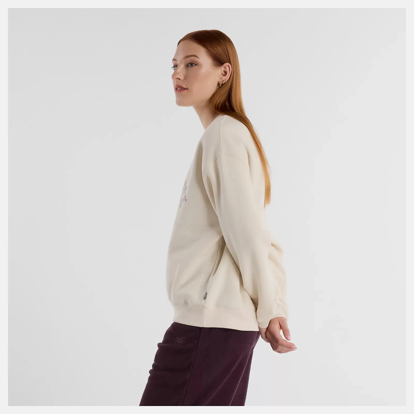 Women's Graphic Fleece Crew