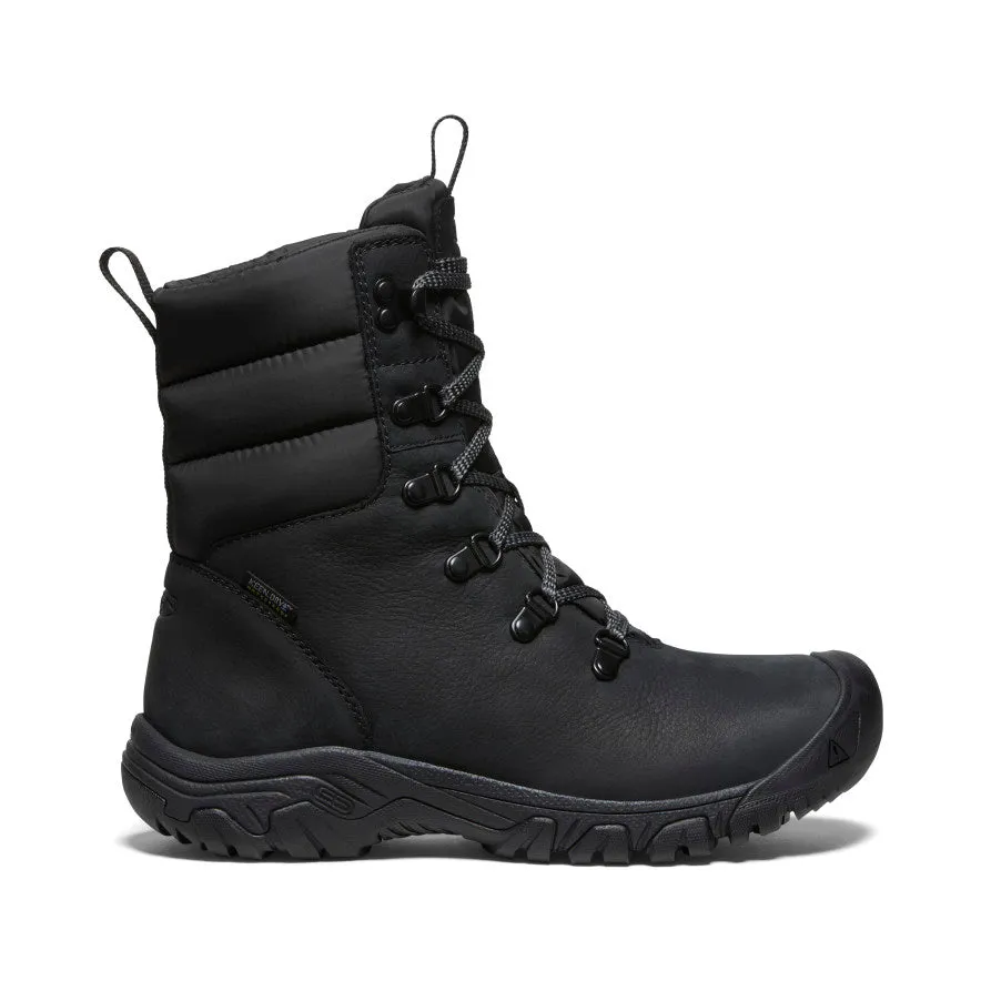 Women's Greta Waterproof Boot  |  Black/Black KEEN