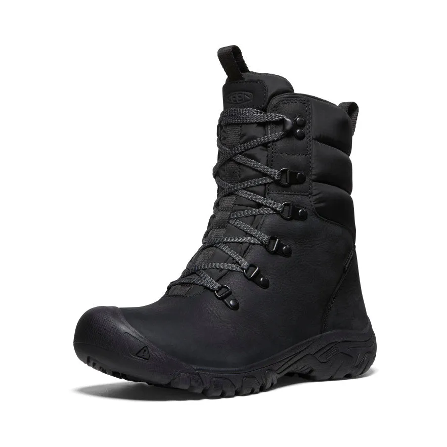 Women's Greta Waterproof Boot  |  Black/Black KEEN