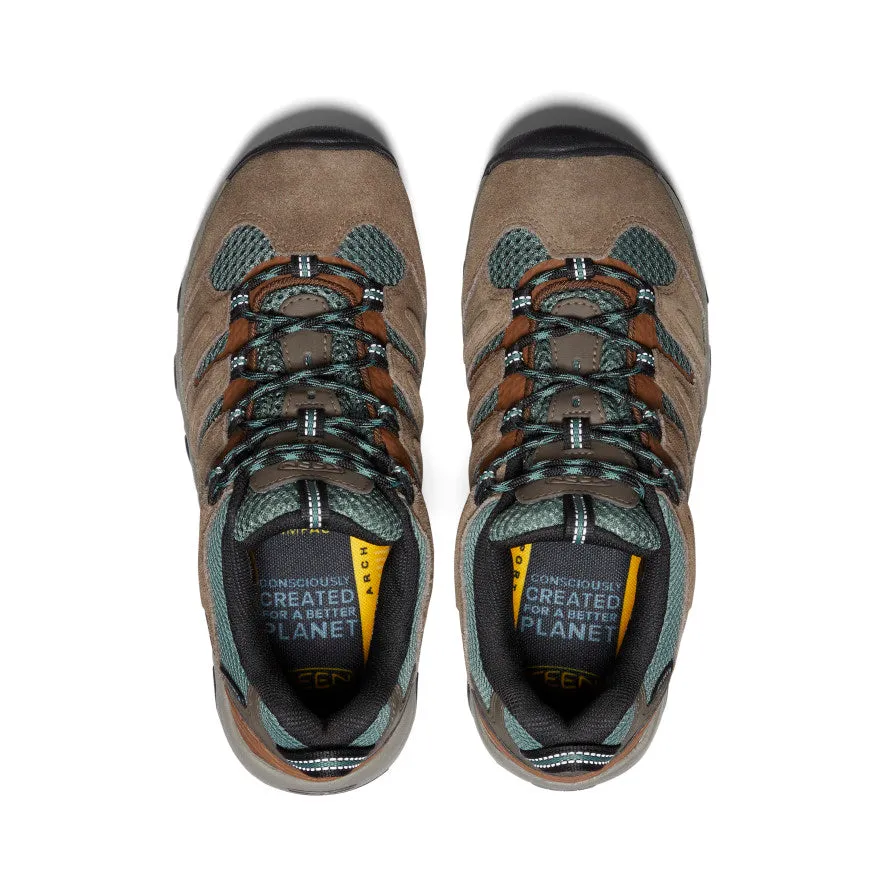 Women's Headout Waterproof Hiking Shoe  |  Shitake/Dark Forest KEEN