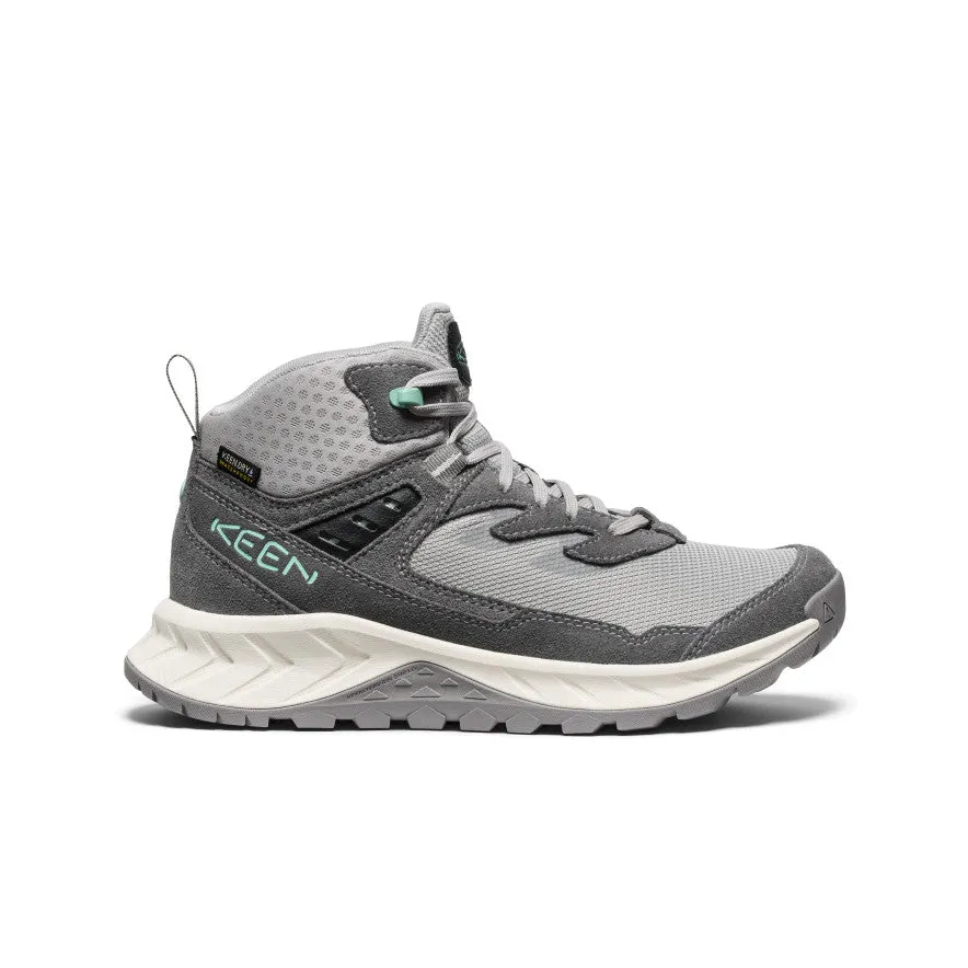 Women's Hightrail Waterproof Hiking Boot  |  Alloy/Lichen KEEN