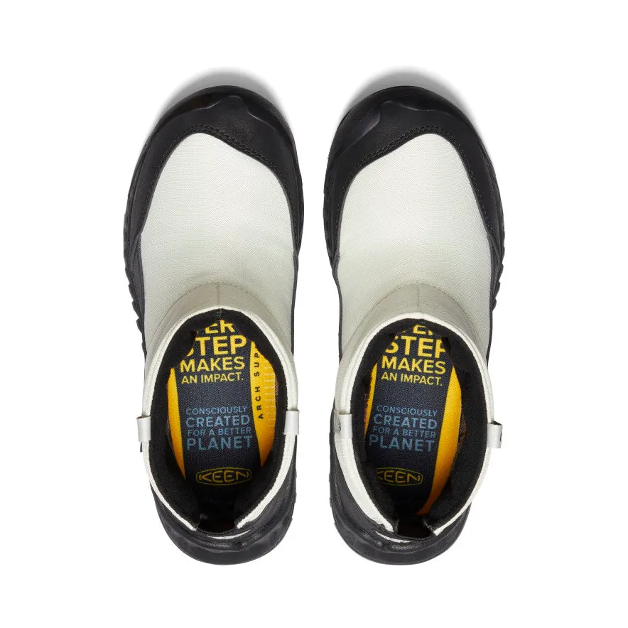Women's Hood NXIS Waterproof Pull-On  |  Silver Birch/Black KEEN