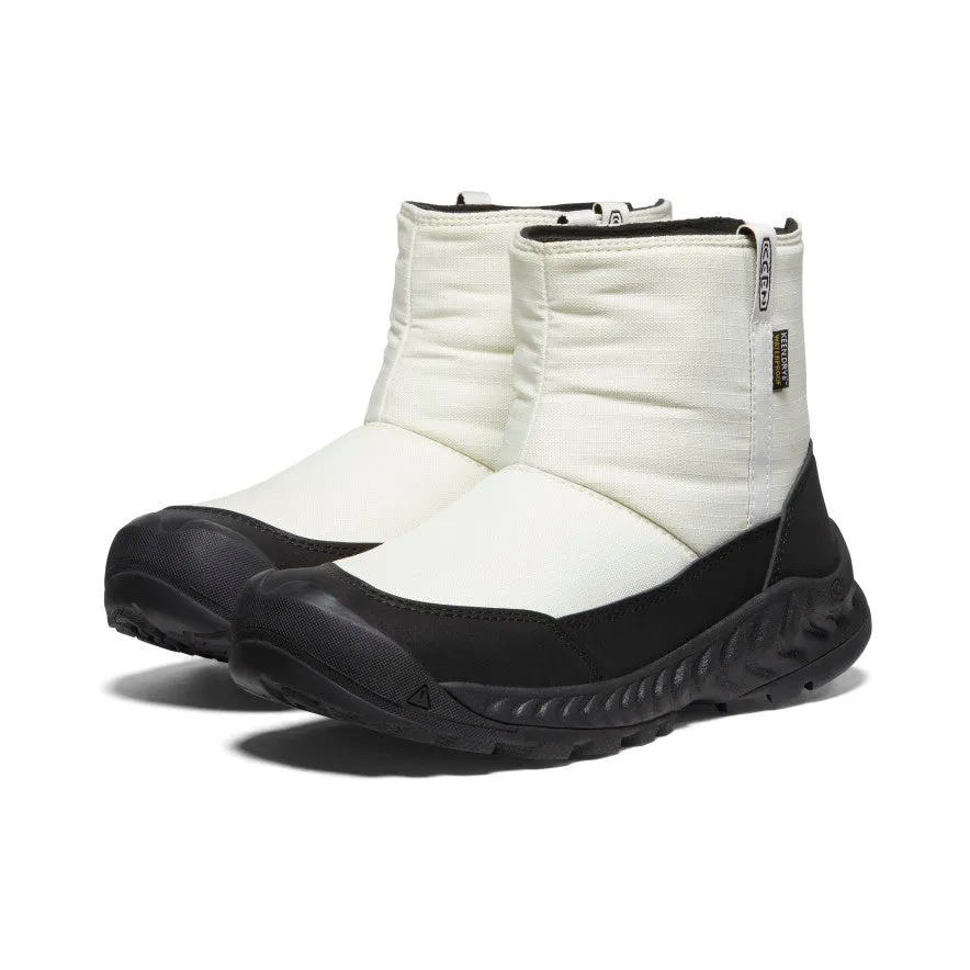 Women's Hood NXIS Waterproof Pull-On  |  Silver Birch/Black KEEN