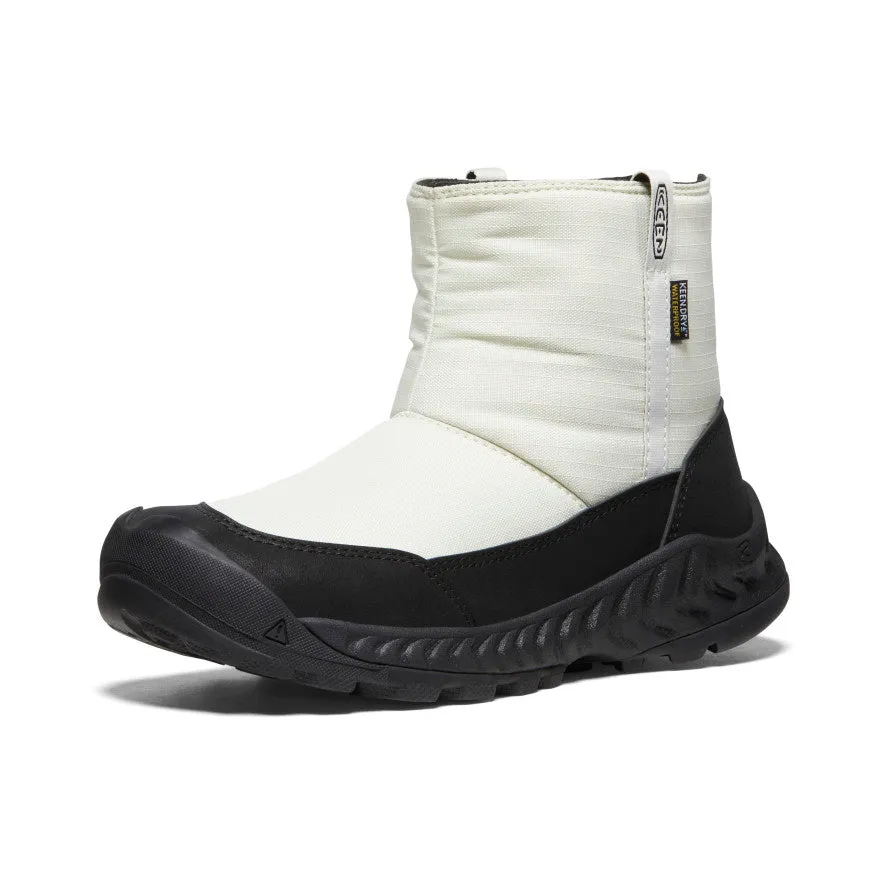 Women's Hood NXIS Waterproof Pull-On  |  Silver Birch/Black KEEN