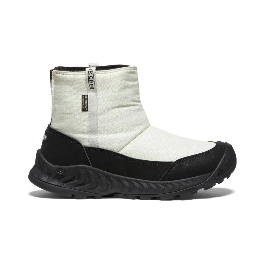 Women's Hood NXIS Waterproof Pull-On  |  Silver Birch/Black KEEN