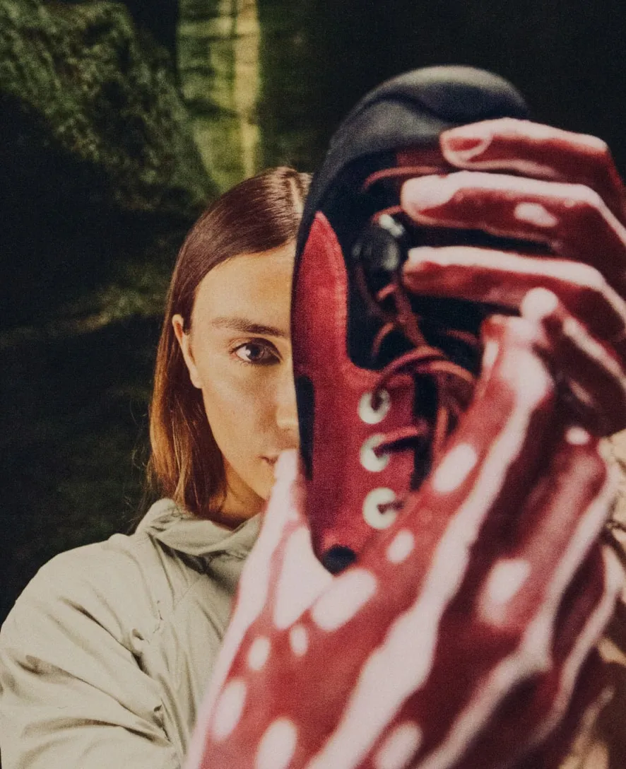 Women's Jasper Rocks Sneaker x Hiking Patrol  |  Phantasmal Red KEEN