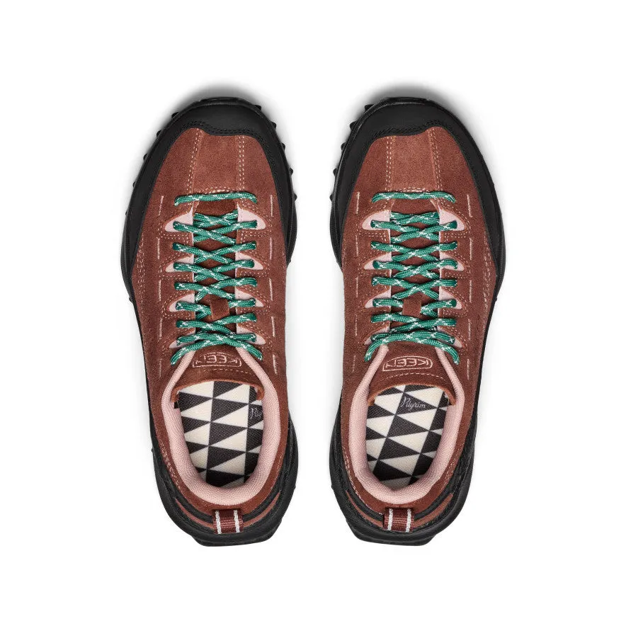 Women's Jasper Zionic Sneaker x Pilgrim Surf   Supply  |  Marron/Adobe Rose KEEN