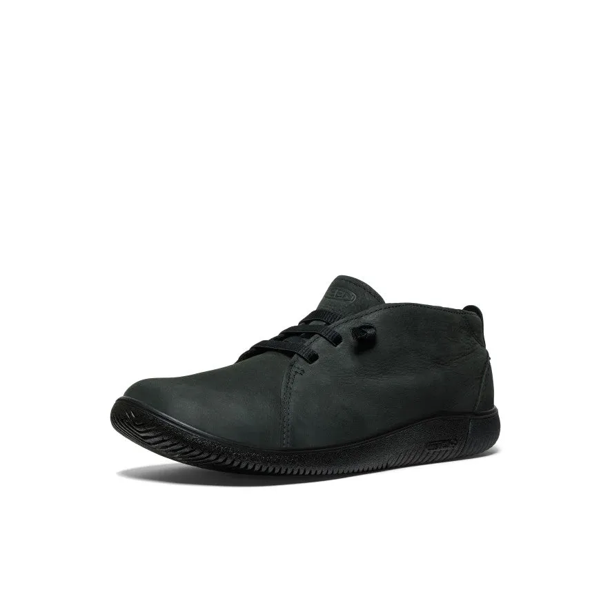 Women's KNX Chukka  |  Black/Black KEEN