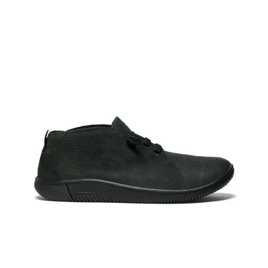 Women's KNX Chukka  |  Black/Black KEEN