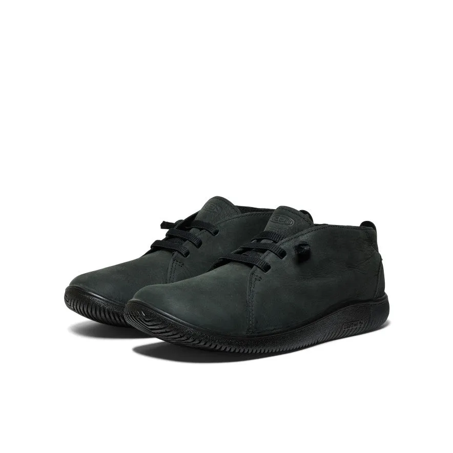 Women's KNX Chukka  |  Black/Black KEEN