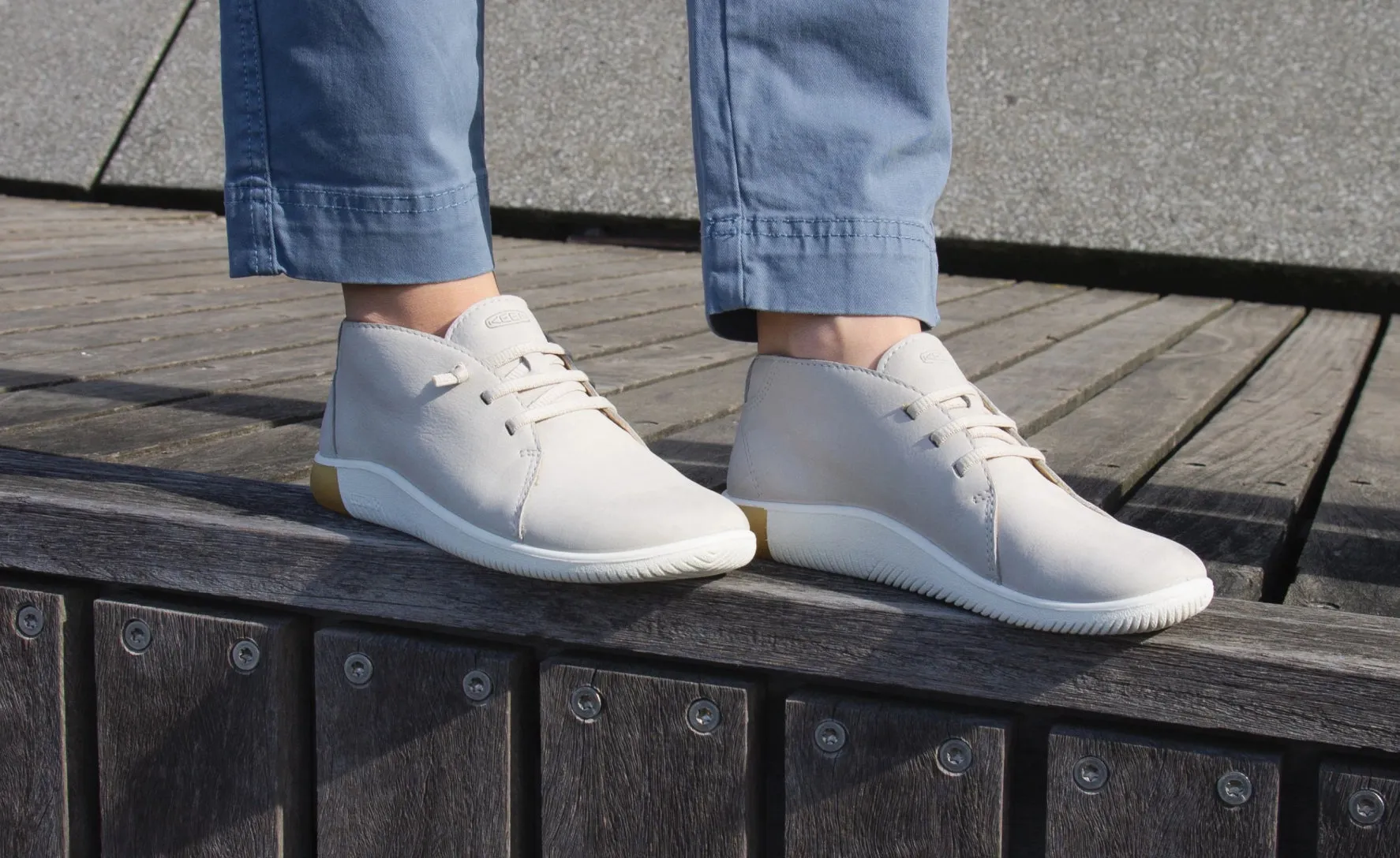 Women's KNX Chukka  |  Black/Black KEEN