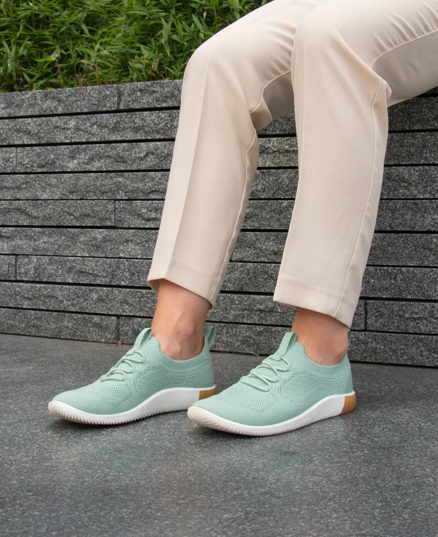 Women's KNX Knit Sneaker  |  Granite Green/Lichen KEEN