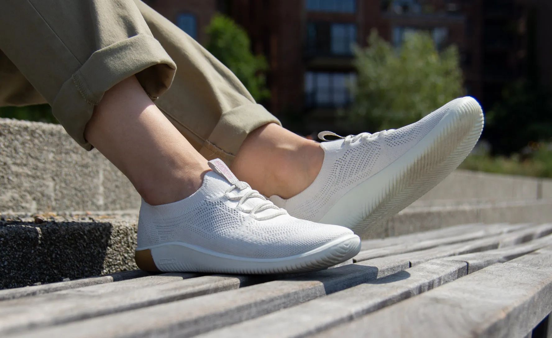 Women's KNX Knit Sneaker  |  Star White/Moonlite Mauve KEEN
