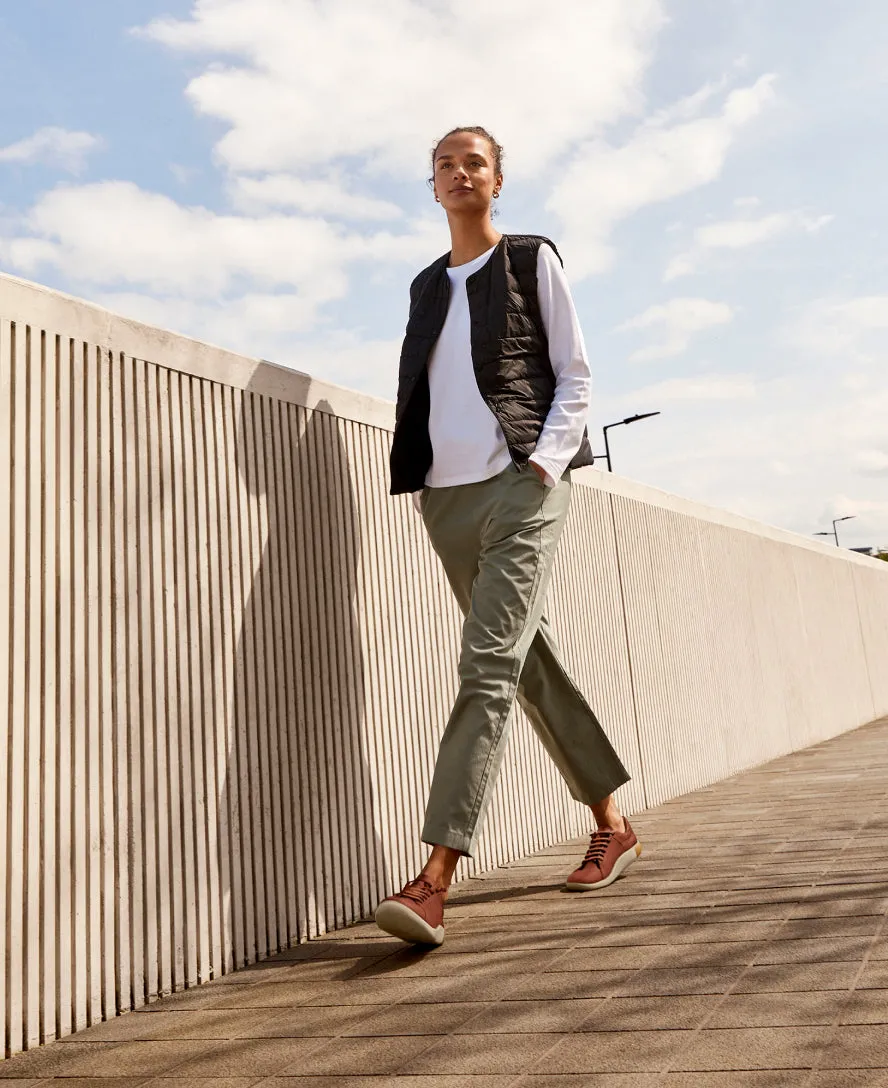 Women's KNX Leather Sneaker  |  Tortoise Shell/Plaza Taupe KEEN
