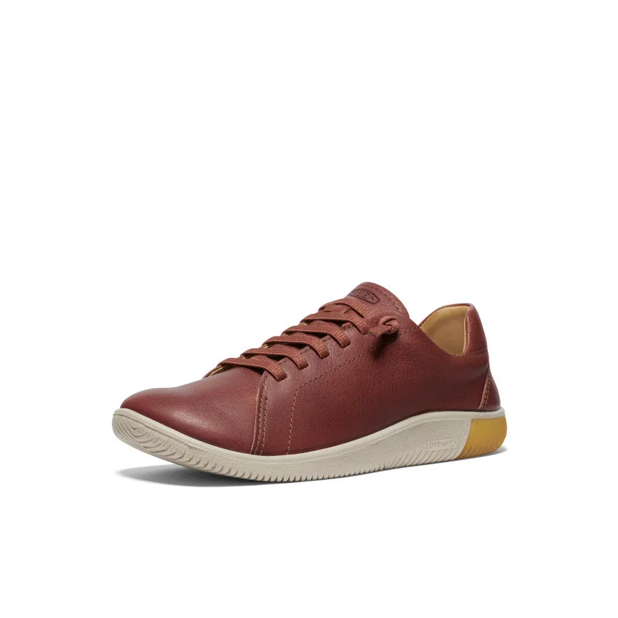 Women's KNX Leather Sneaker  |  Tortoise Shell/Plaza Taupe KEEN