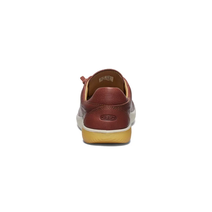 Women's KNX Leather Sneaker  |  Tortoise Shell/Plaza Taupe KEEN