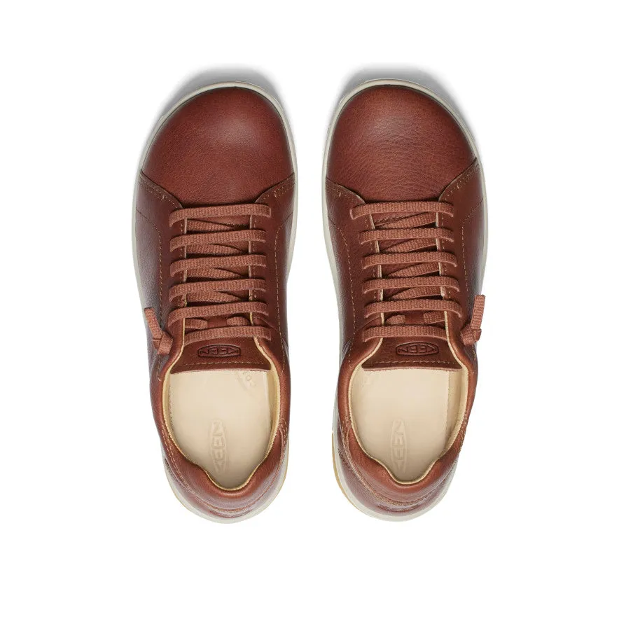 Women's KNX Leather Sneaker  |  Tortoise Shell/Plaza Taupe KEEN