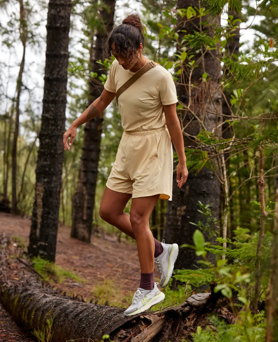 Women's Leiki Speed Hiking Shoe  |  Alloy/Daiquiri Green KEEN