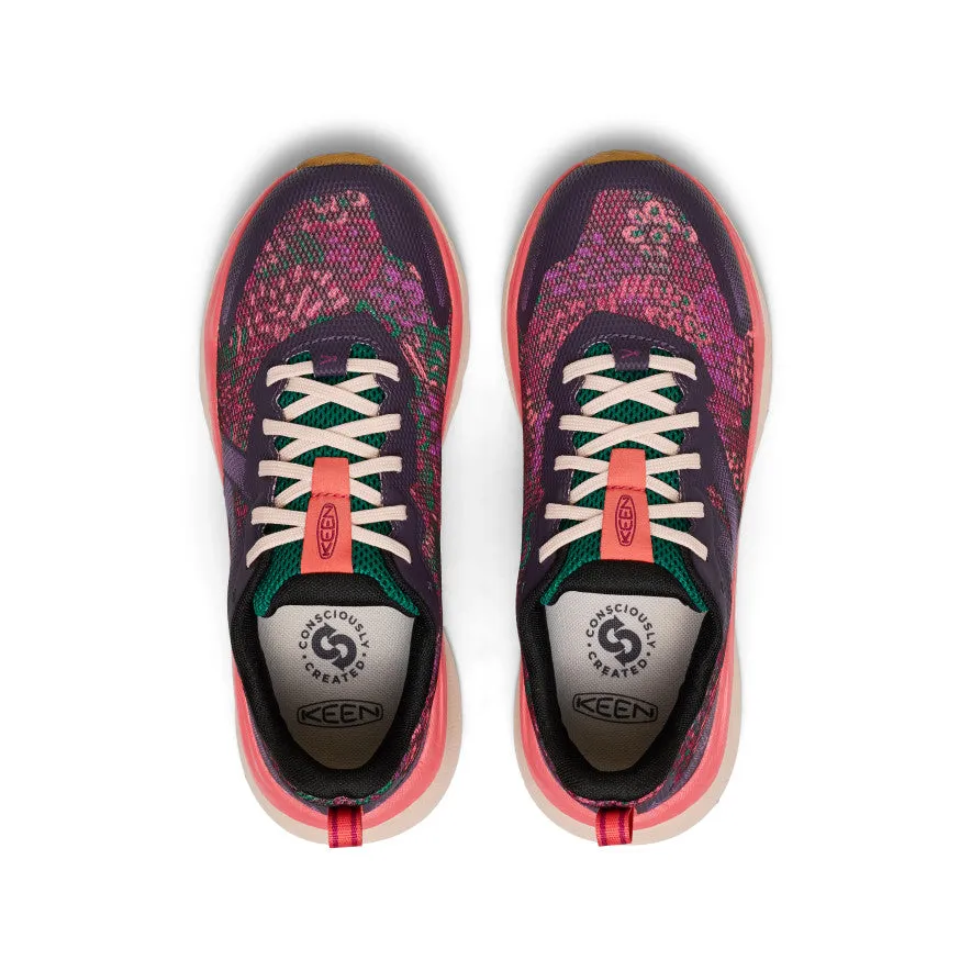 Women's Leiki Speed Hiking Shoe  |  Plum Perfect/Floral KEEN