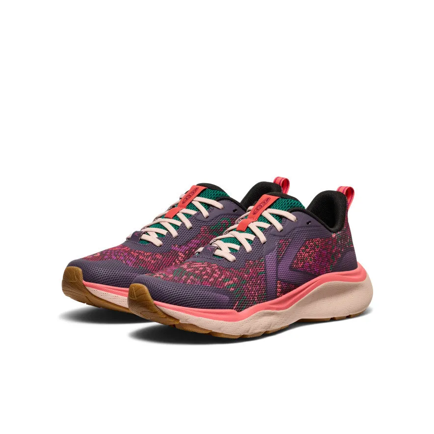 Women's Leiki Speed Hiking Shoe  |  Plum Perfect/Floral KEEN