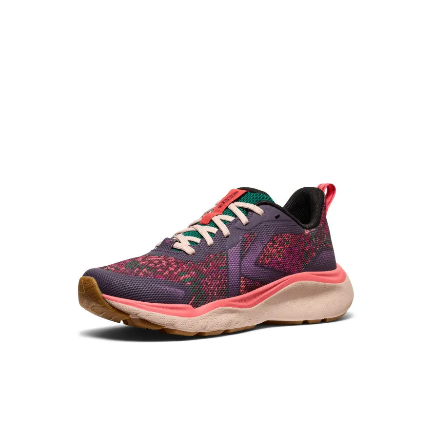 Women's Leiki Speed Hiking Shoe  |  Plum Perfect/Floral KEEN