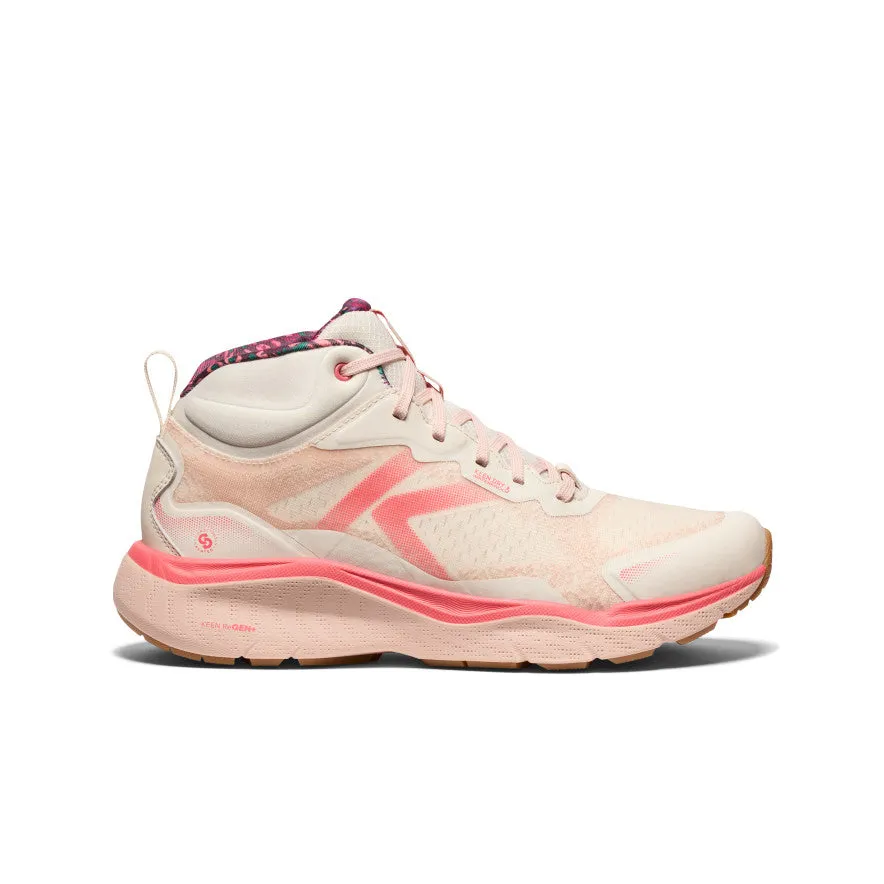 Women's Leiki Waterproof Hiking Boot  |  Birch/Cameo Rose KEEN