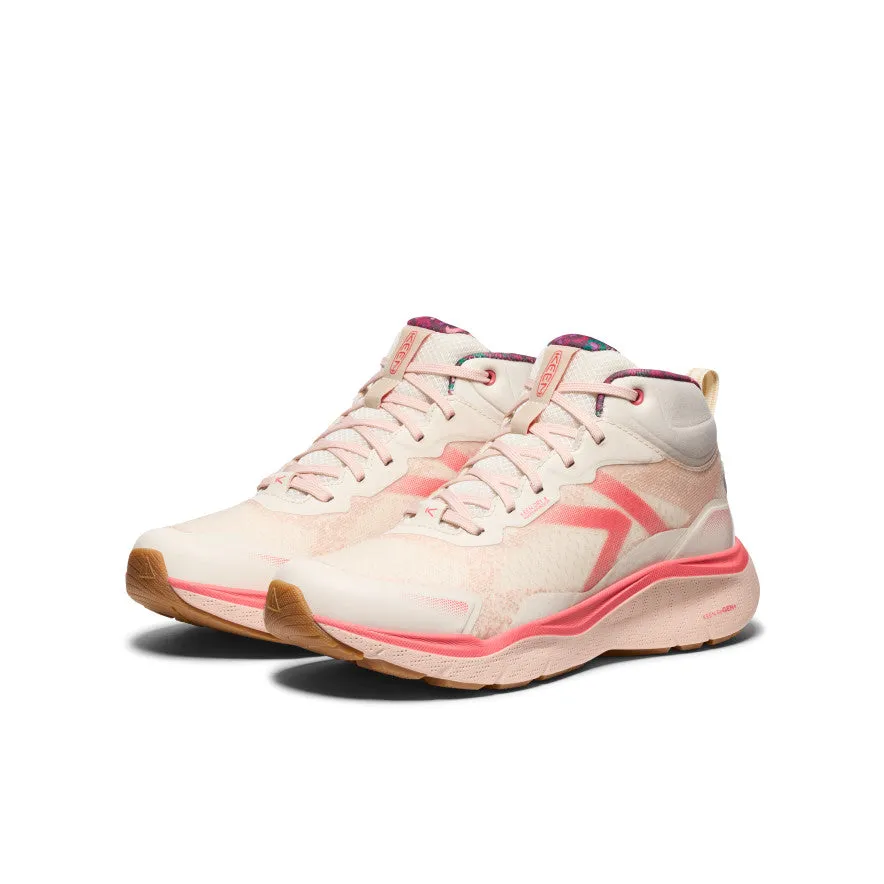 Women's Leiki Waterproof Hiking Boot  |  Birch/Cameo Rose KEEN