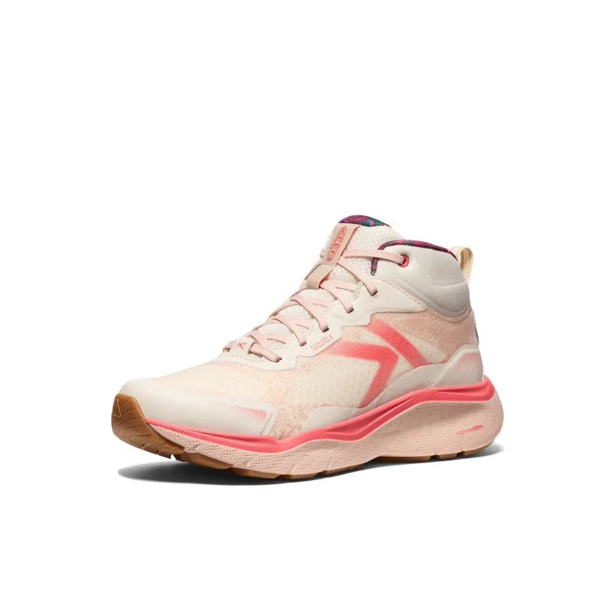 Women's Leiki Waterproof Hiking Boot  |  Birch/Cameo Rose KEEN