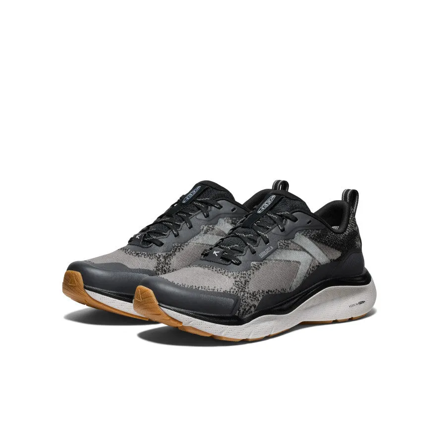 Women's Leiki Waterproof Hiking Shoe  |  Black/Steel Grey KEEN