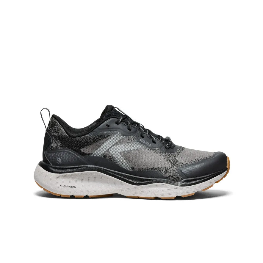 Women's Leiki Waterproof Hiking Shoe  |  Black/Steel Grey KEEN