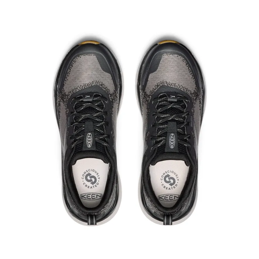 Women's Leiki Waterproof Hiking Shoe  |  Black/Steel Grey KEEN