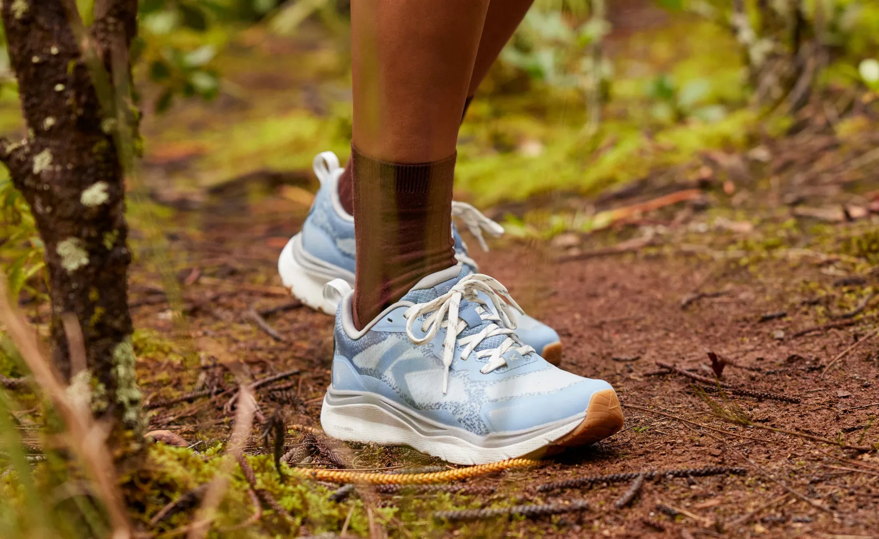 Women's Leiki Waterproof Hiking Shoe  |  Winter Moss/Granite Green KEEN