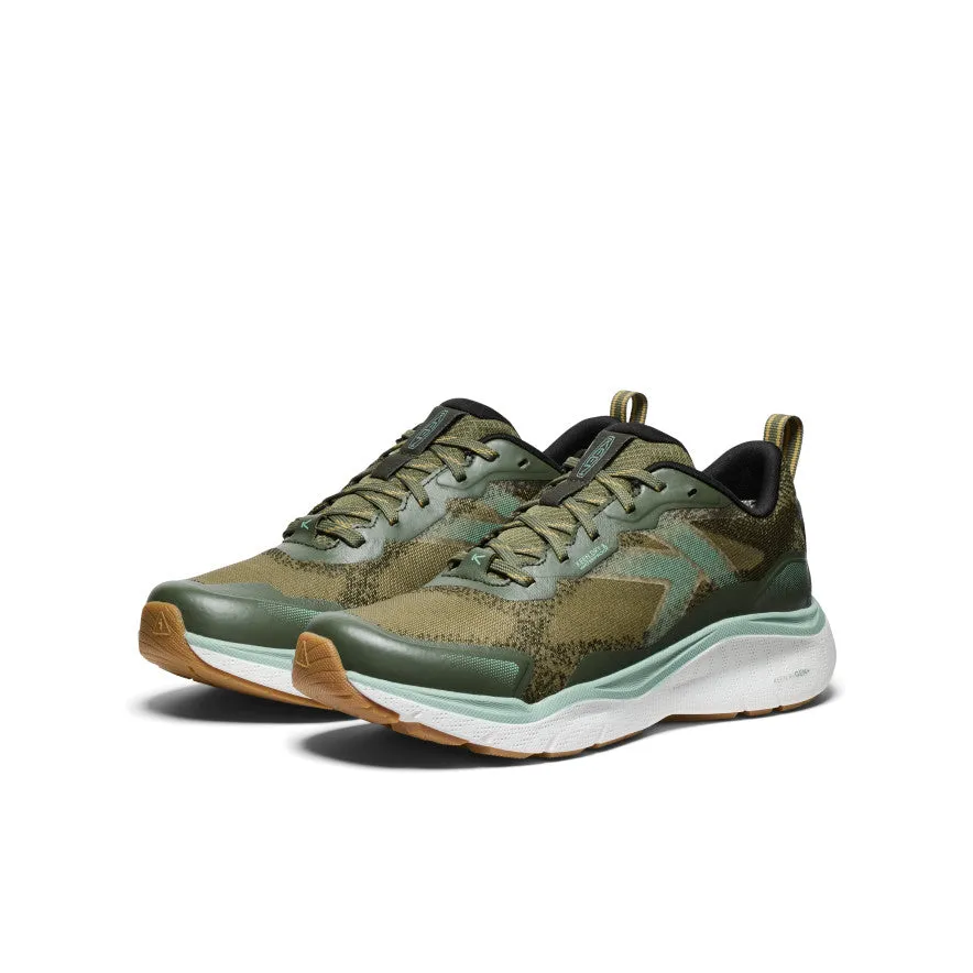 Women's Leiki Waterproof Hiking Shoe  |  Winter Moss/Granite Green KEEN