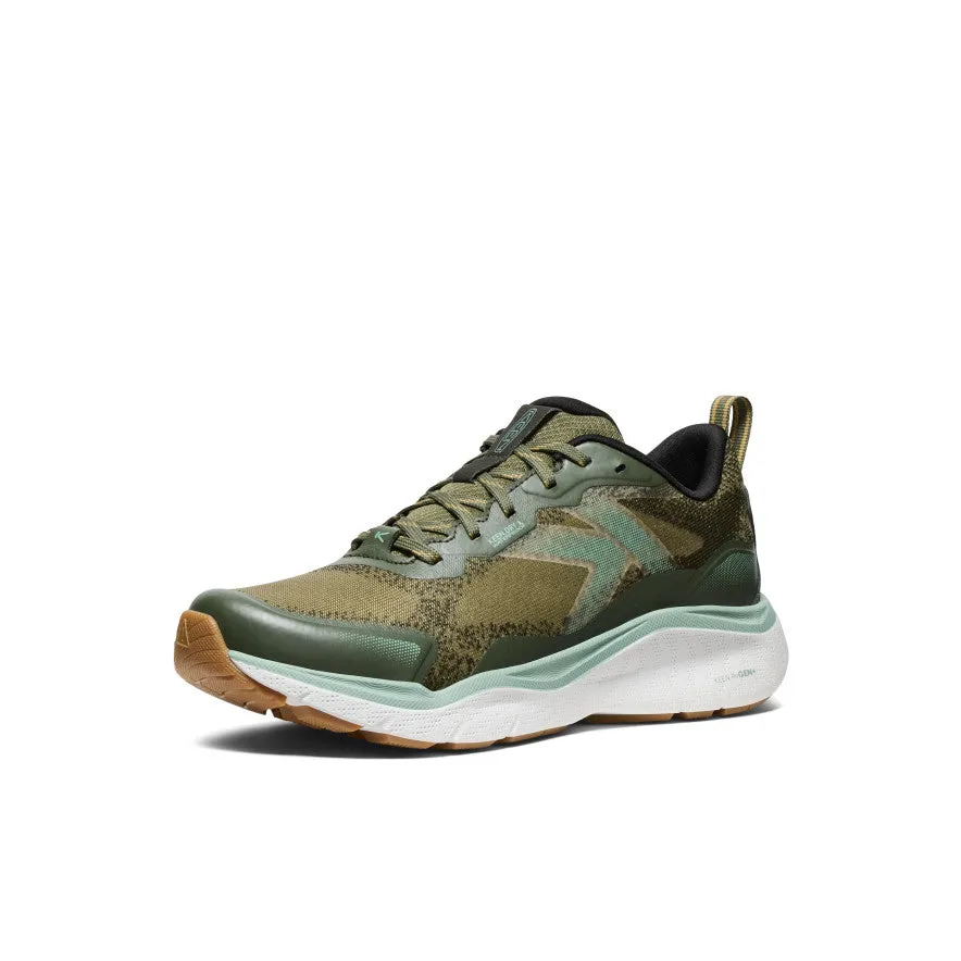 Women's Leiki Waterproof Hiking Shoe  |  Winter Moss/Granite Green KEEN