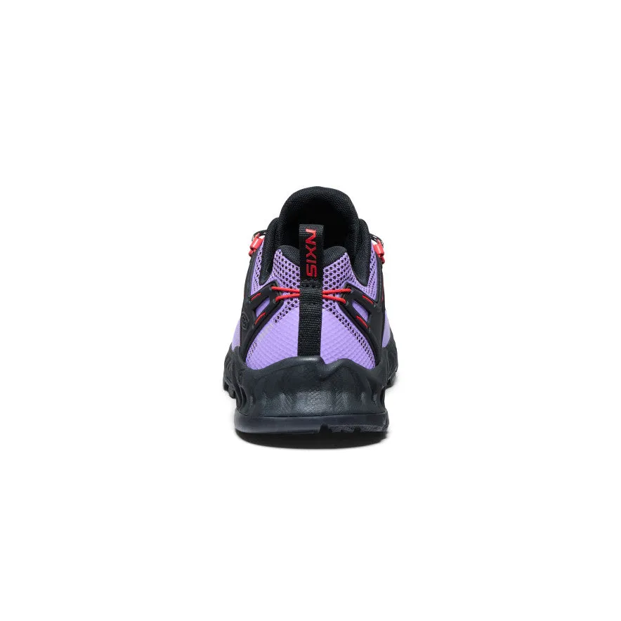 Women's NXIS EVO Waterproof Shoe  |  Paisley Purple/Poppy Red KEEN