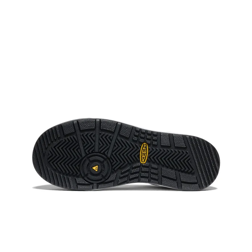 Women's Overton Work Shoe (Carbon Toe)  |  Star White/Black KEEN