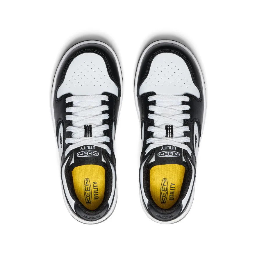 Women's Overton Work Shoe (Carbon Toe)  |  Star White/Black KEEN