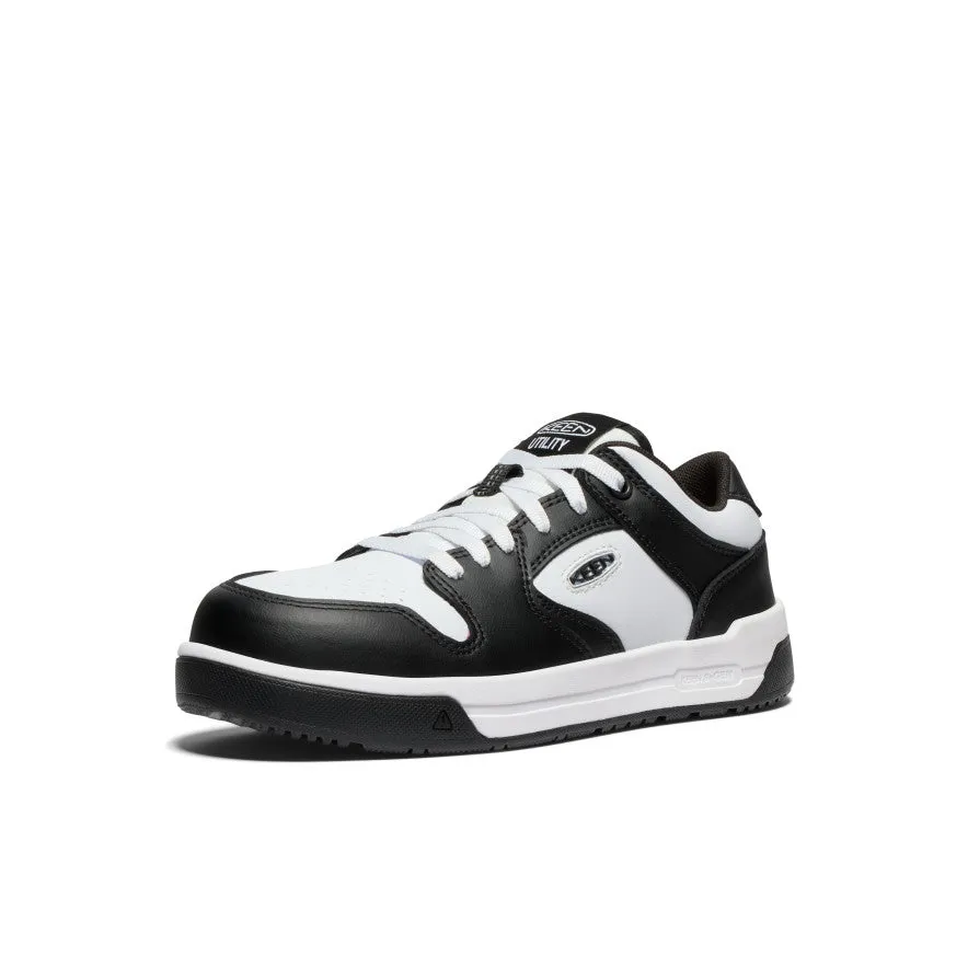 Women's Overton Work Shoe (Carbon Toe)  |  Star White/Black KEEN