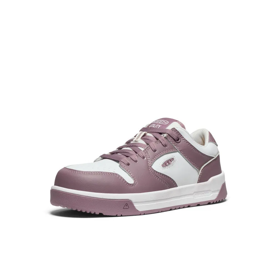 Women's Overton Work Shoe (Carbon Toe)  |  Toadstool/Star White KEEN