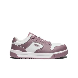 Women's Overton Work Shoe (Carbon Toe)  |  Toadstool/Star White KEEN