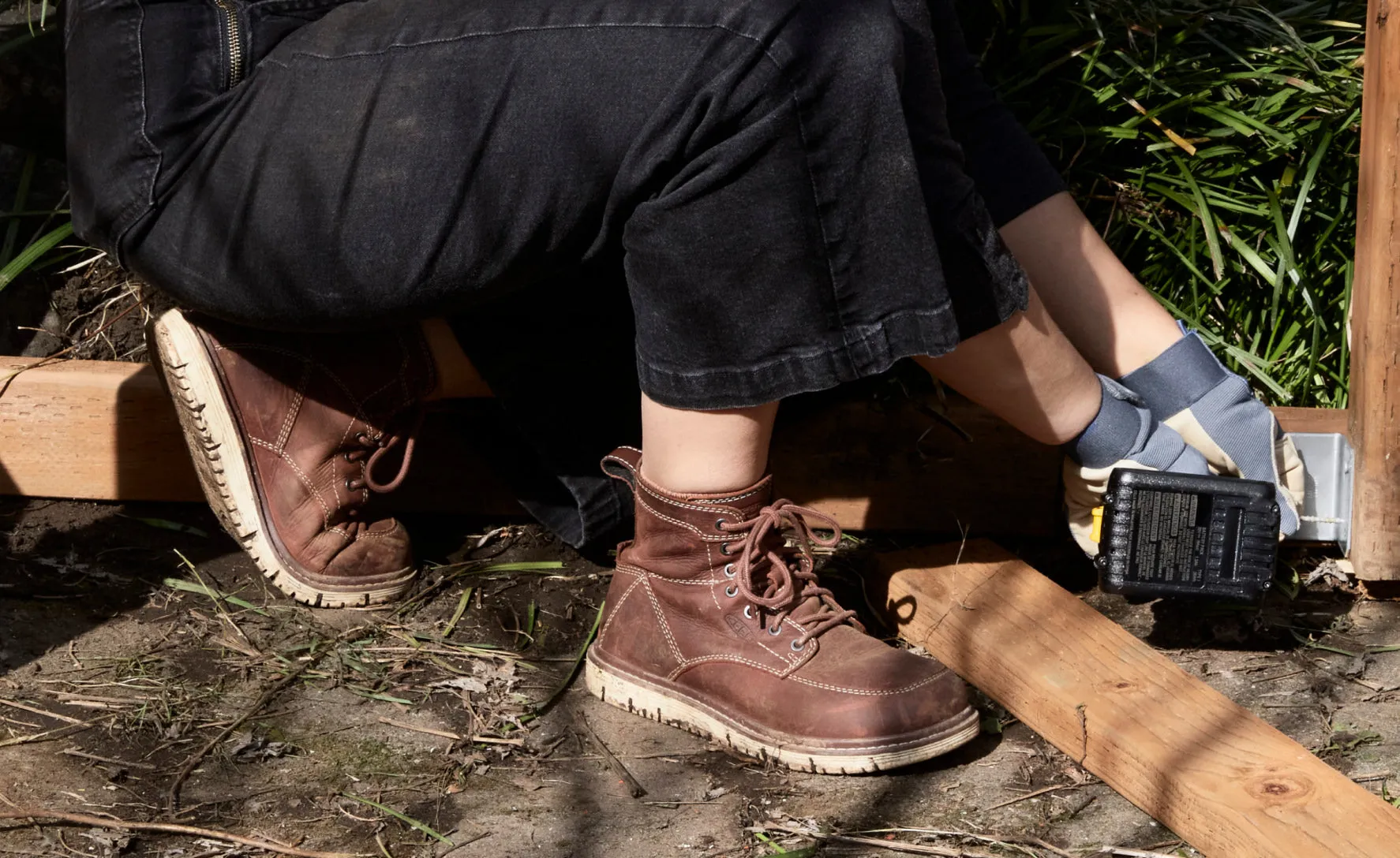 Women's San Jose 6" Boot (Soft Toe)  |  Gingerbread/Off White KEEN
