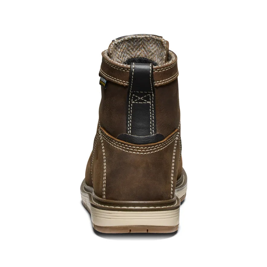 Women's San Jose 6" Waterproof Boot (Aluminum Toe)  |  Cascade Brown/Gum KEEN