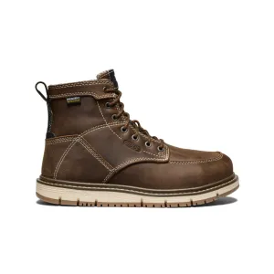 Women's San Jose 6" Waterproof Boot (Aluminum Toe)  |  Cascade Brown/Gum KEEN