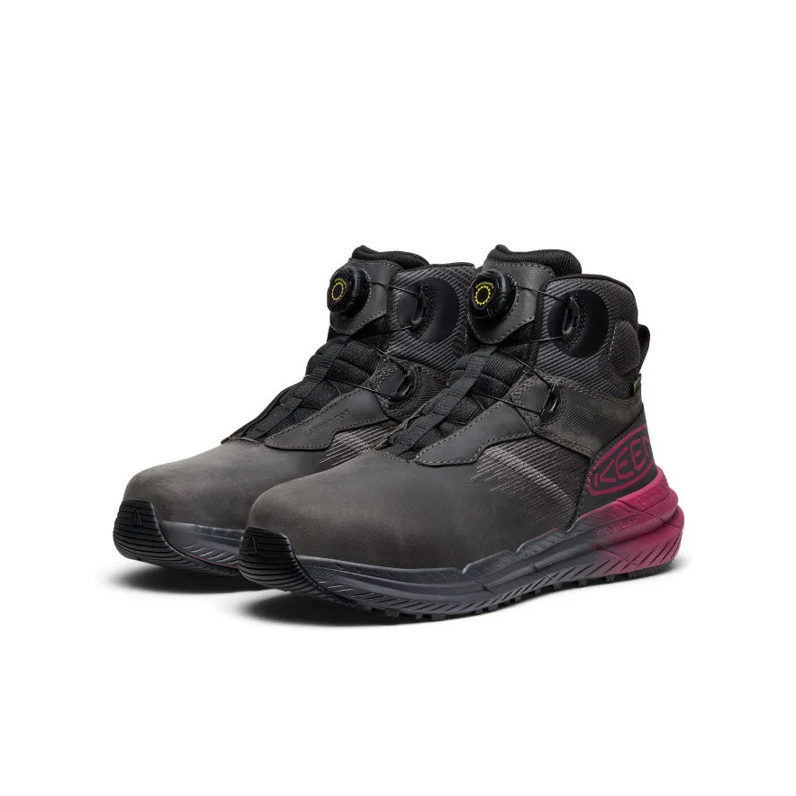 Women's Snapline RF Waterproof Boot (Carbon Toe)  |  Magnet/Black KEEN