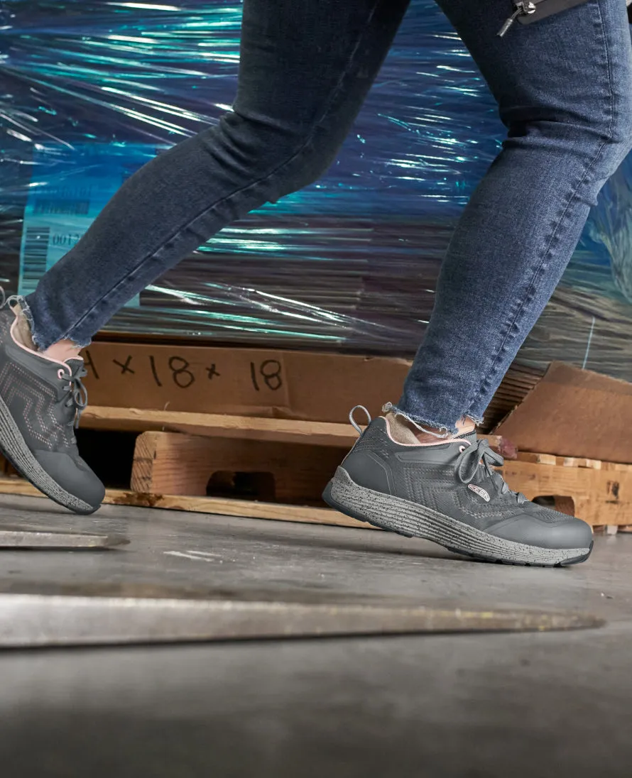 Women's Sparta 2 (Aluminum Toe)  |  Steel Grey/Peach Whip KEEN