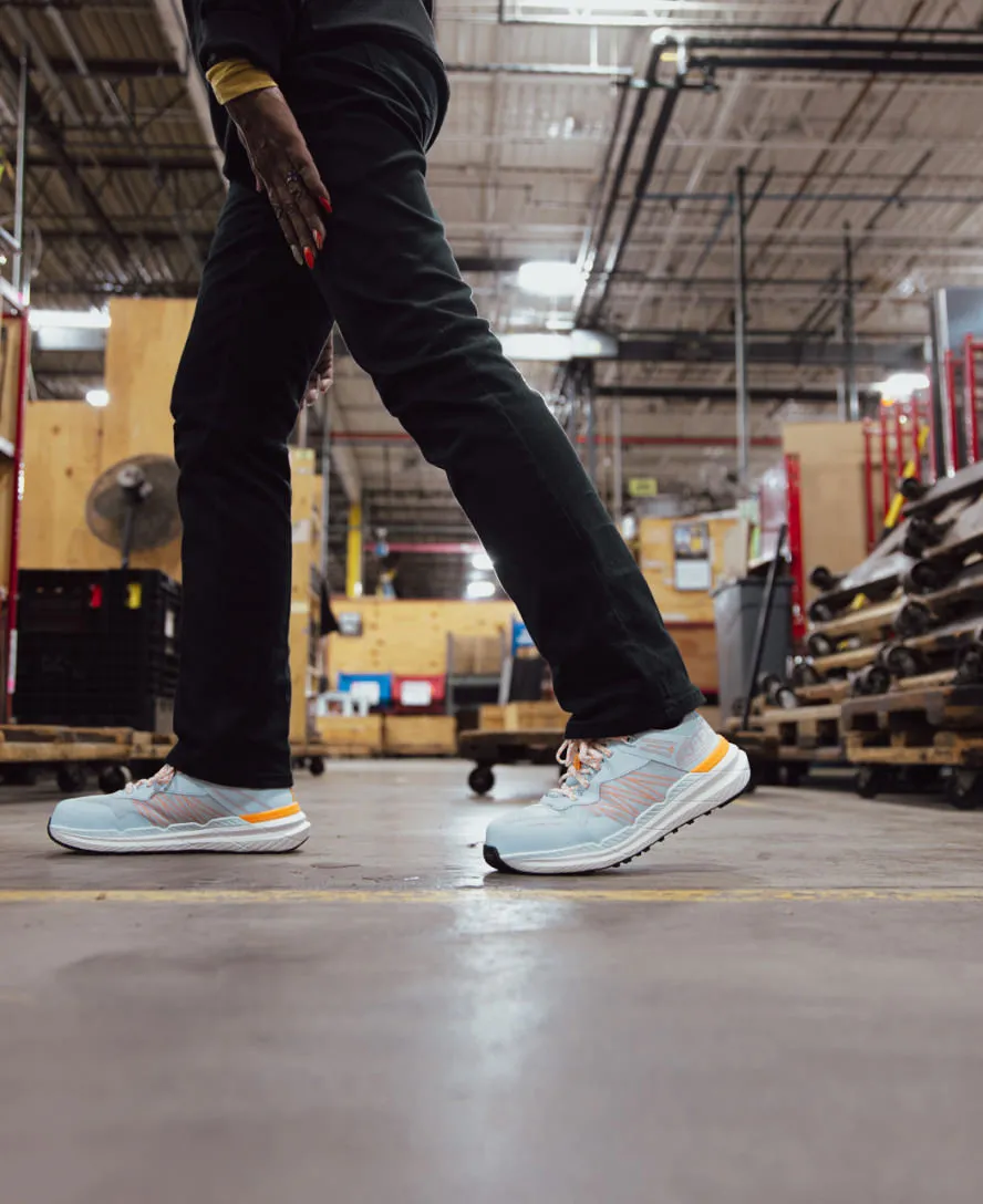 Women's Speedworks Work Sneaker (Carbon Toe)  |  Skyway/Black KEEN